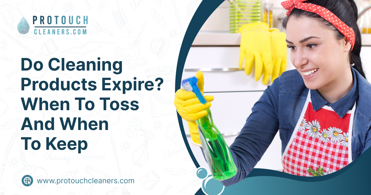Do cleaning products expire