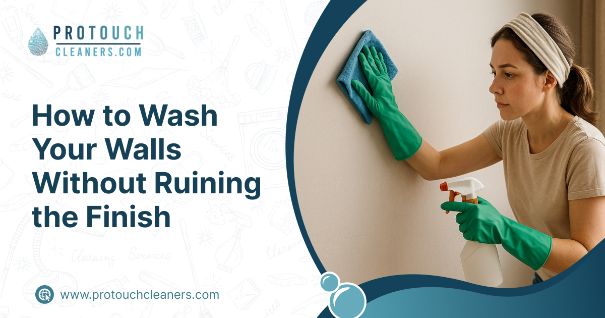 How to wash your walls